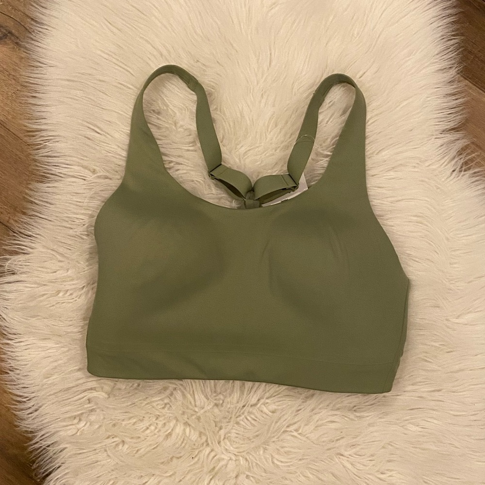 NWT 34DD Athleta Women’s Sports Bra Advance Bra Sage Green B-G High Impact - Picture 3 of 10
